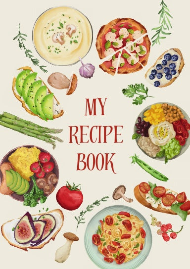 funny recipe book, blank cookbook, gag gift for chefs, foodie gift, cooking humor, kitchen joke book, chef gift idea